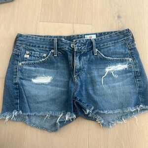 AG(Adriano Goldschmied)denim shorts